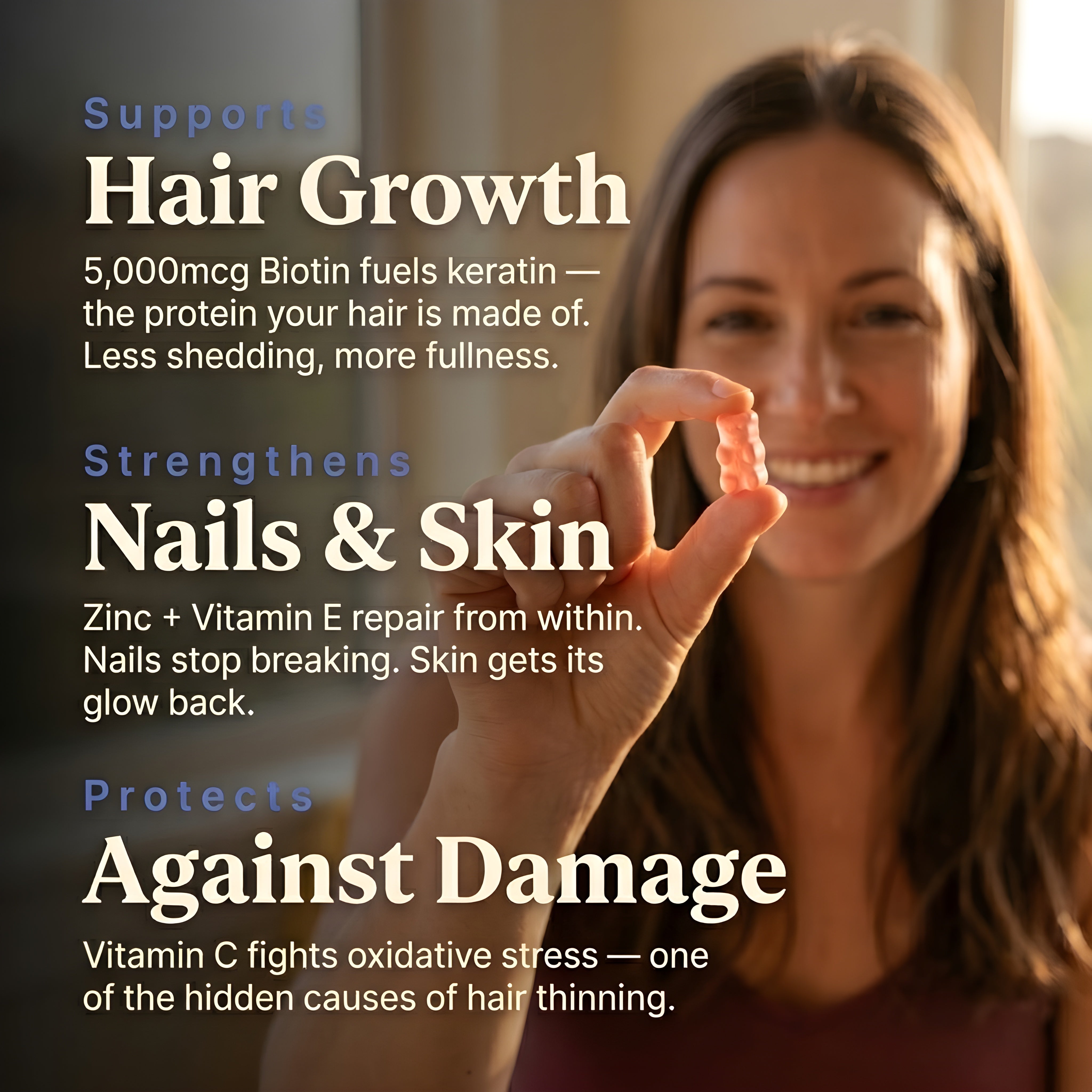 Hair Bear Biotin Gummies